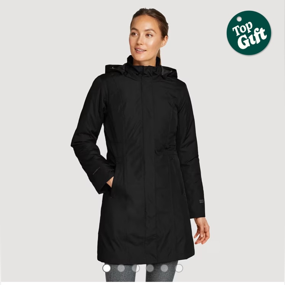 Black All Weather rain proof winter coat professional Jacket XS